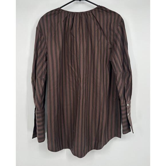 EVERLANE The Silky Cotton Balloon Sleeve Top - Picture 8 of 10